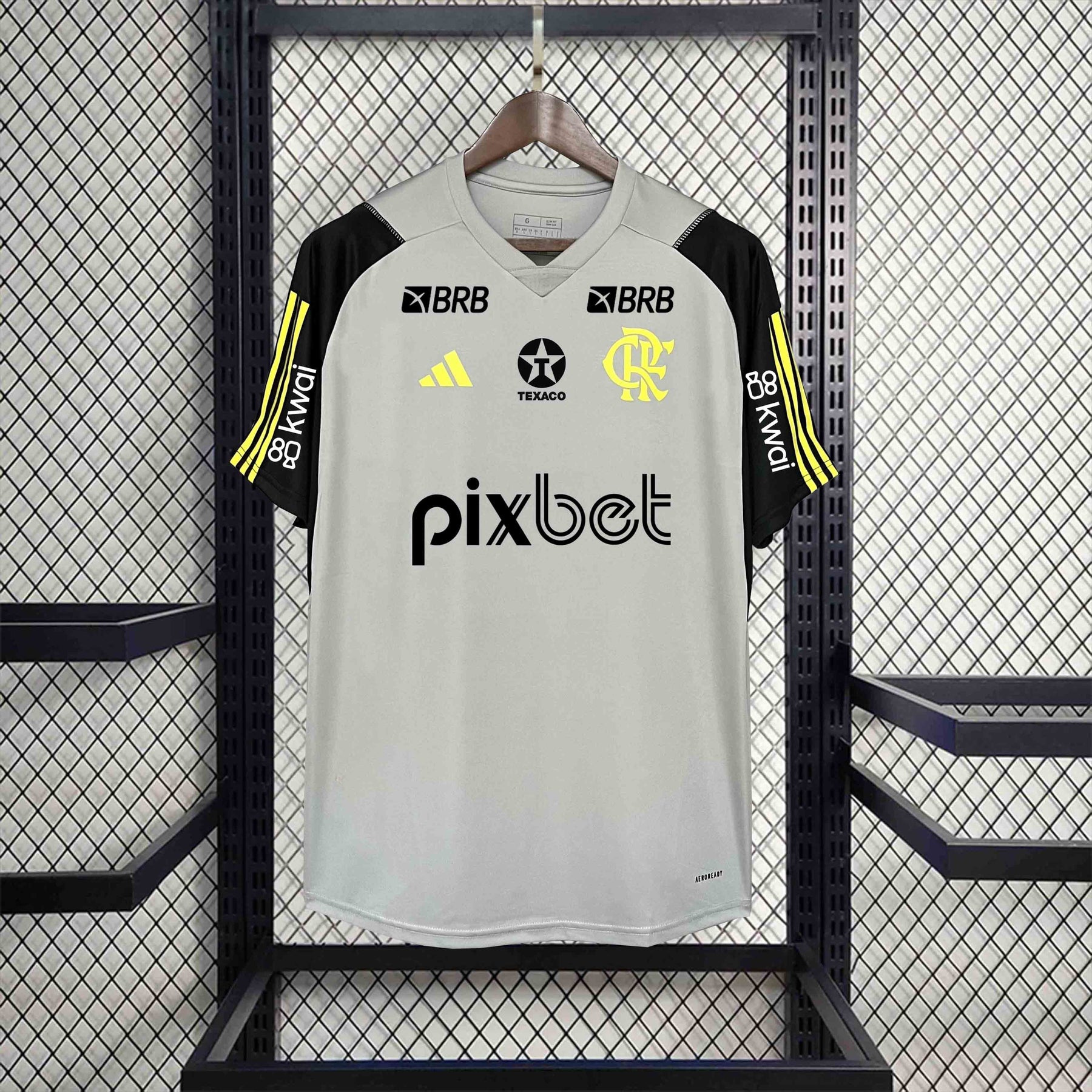 CAMISA DO FLAMENGO 24/25 CINZA