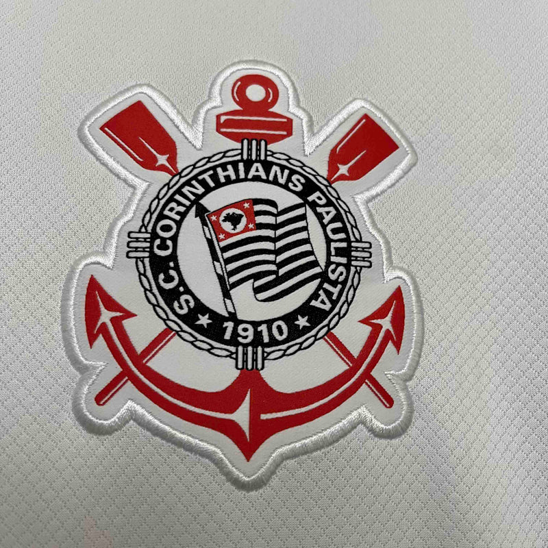 CAMISA DO CORINTHIANS 24/25 PRETO E BRANCO
