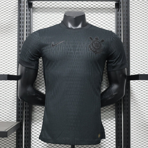 CAMISA ALL BLACK CORINTHIANS VERSÃO PLAYER