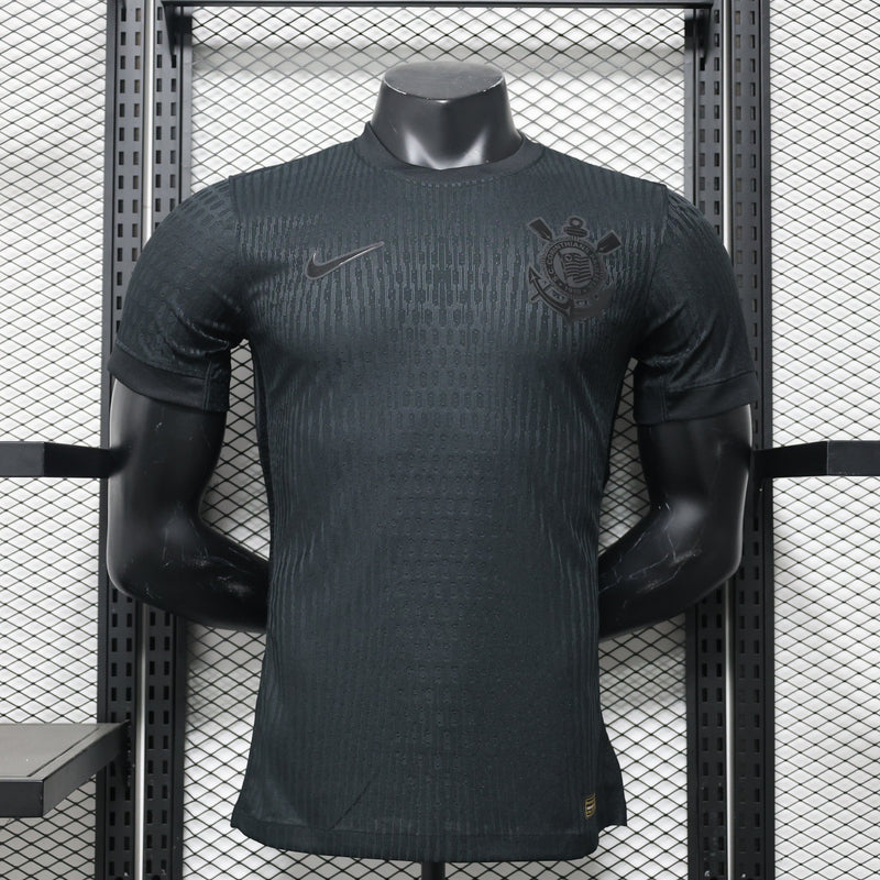 CAMISA ALL BLACK CORINTHIANS VERSÃO PLAYER