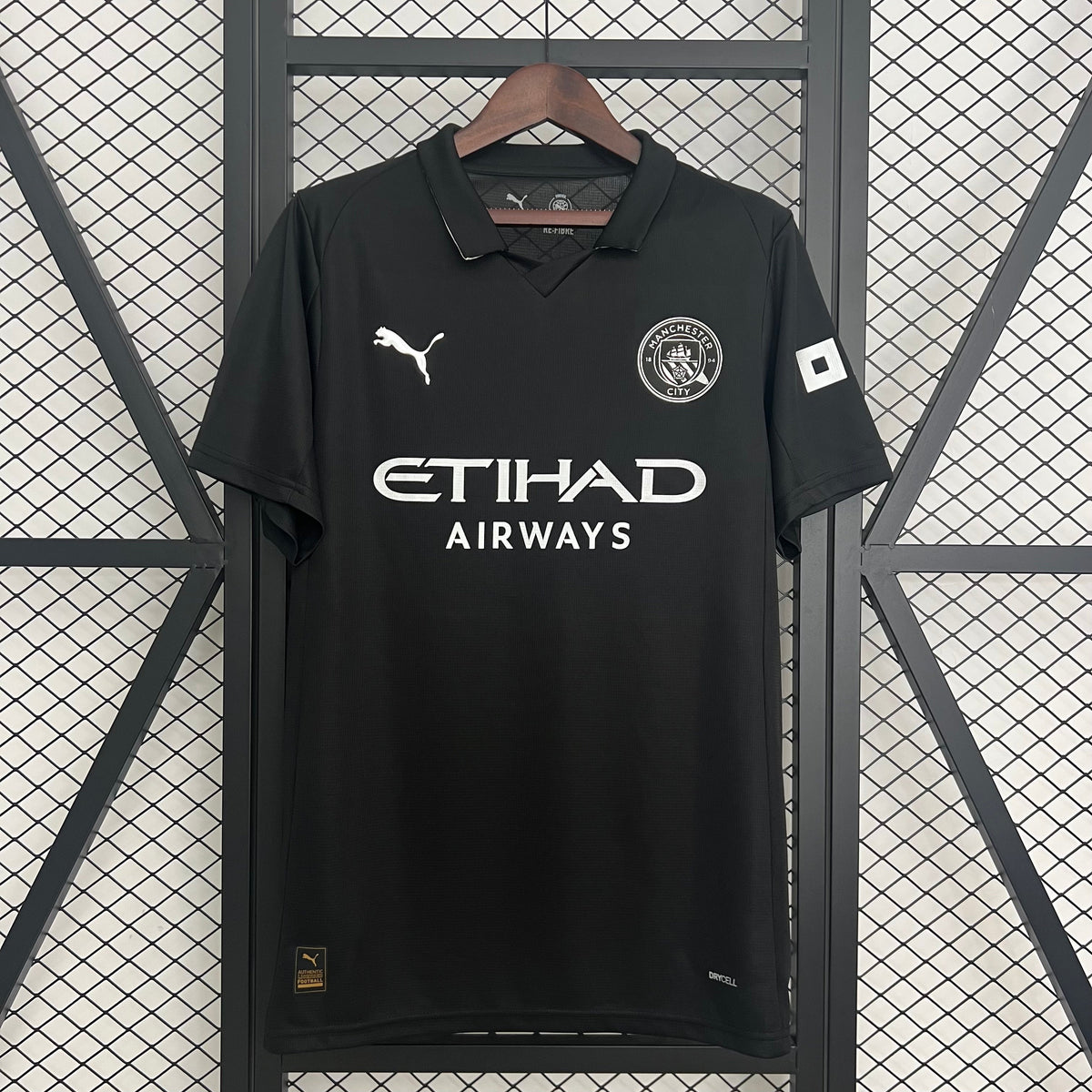 CAMISA MANCHESTER CITY ALL BLACK 25/26